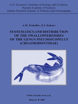 cover image of Систематика и распространение живоглотовых рыб рода Pseudoscopelus (Chiasmodontidae)